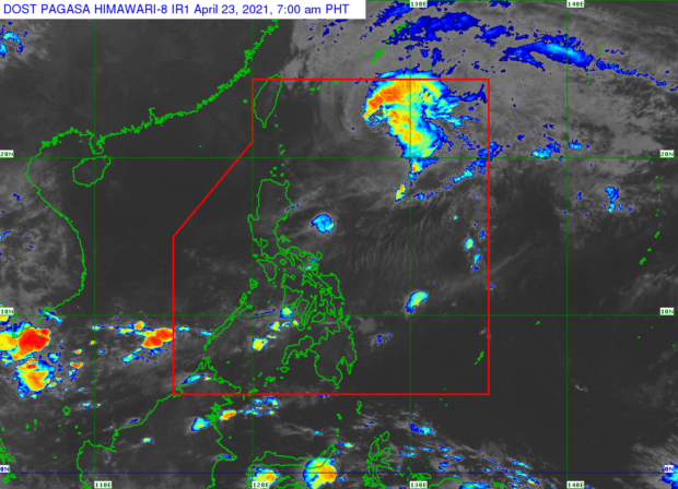 Bising slightly weakens; still to dump rain over Batanes, Cagayan, Babuyan Islands