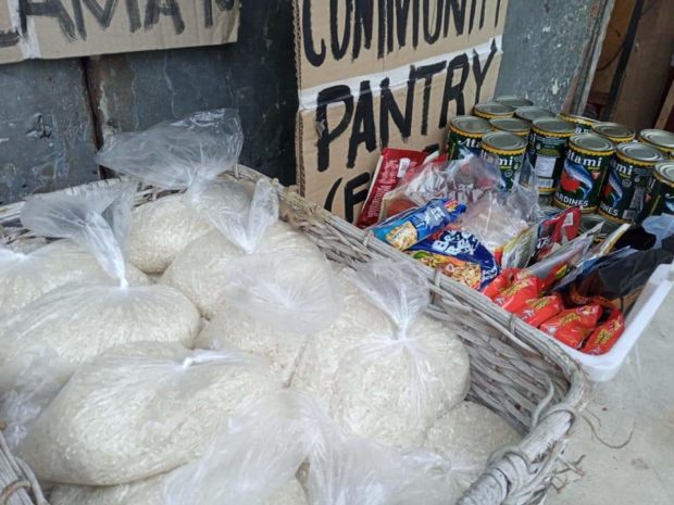 Pandacan community pantry shut as organizers fear being red-tagged