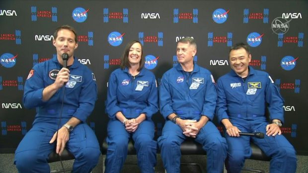 SpaceX set to take four astronauts to ISS Thursday