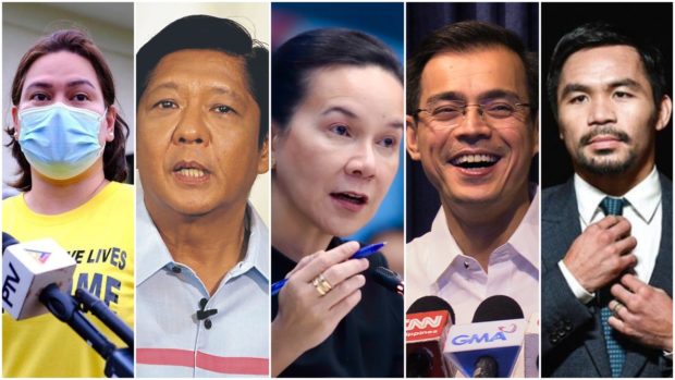 Sara Duterte, Bongbong Marcos, Grace Poe lead Pulse Asia's 2022 presidential survey