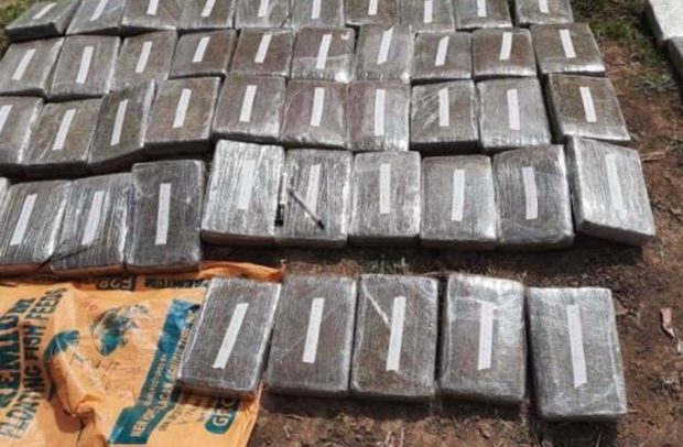 P37.3M marijuana bricks recovered from abandoned car in Tabuk City