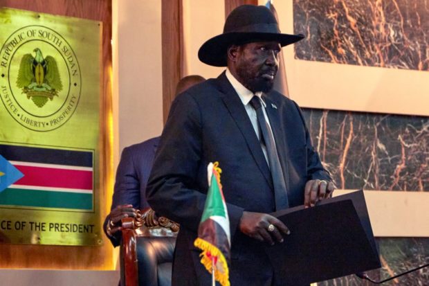South Sudanese President Salva Kiir 