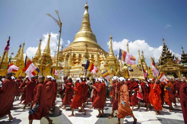 Buddhist monks in Myanmar split on anti-junta movement