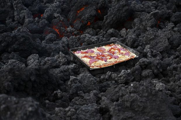 Guatemala's volcanic pizza