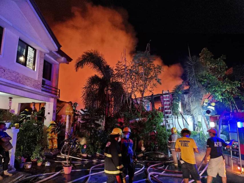 Fire hits residential area in Pasig City Inquirer News