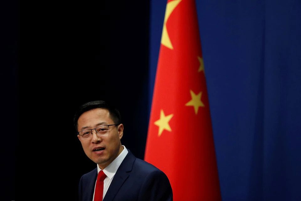 Chinese Foreign Ministry spokesman Zhao Lijian 
