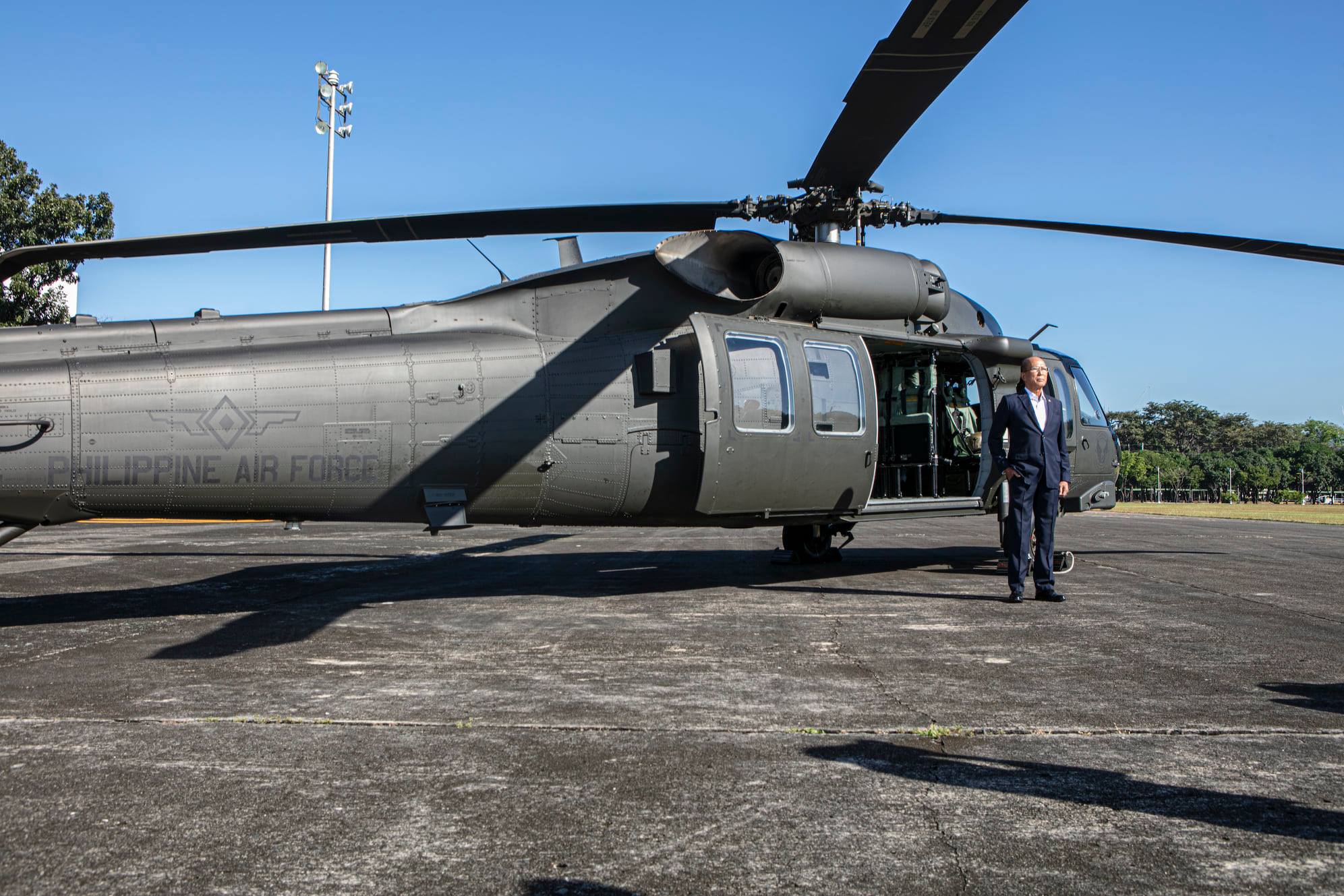 PHOTO: A PAF Black Hawk helicopter FOR STORY: PAF receives 5 more Black Hawk helicopters