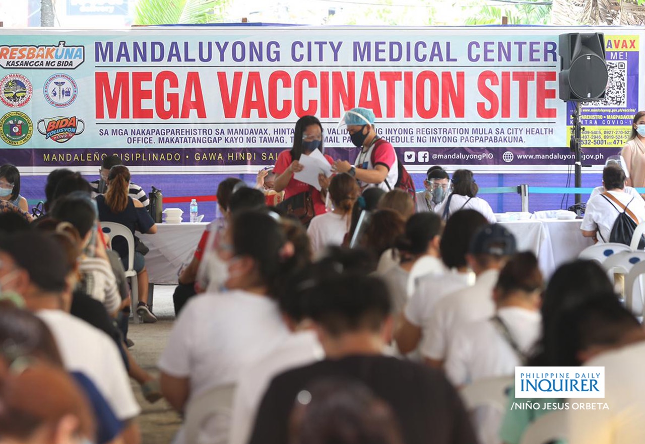 Mandaluyong City vaccination site