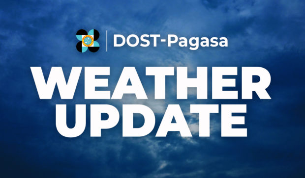 Pagasa says solated rain showers expected nationwide on Monday