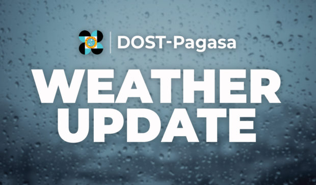 Parts of Northern Luzon are expected to have overcast skies and rains due to southwest monsoon or habagat on Thursday, the state weather bureau said.