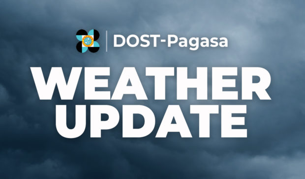 The state weather bureau said some areas in Visayas and Mindanao may experience flooding due to thunderstorms brought by the ITCZ.