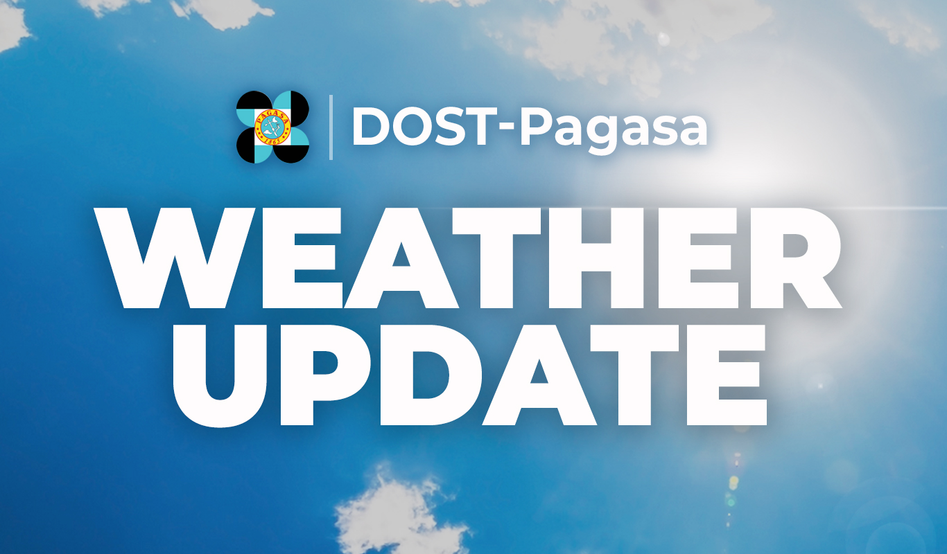 Pagasa:  Warm Wednesday with rain showers nationwide