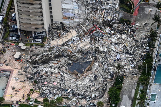 One dead, 99 unaccounted for in Florida building collapse