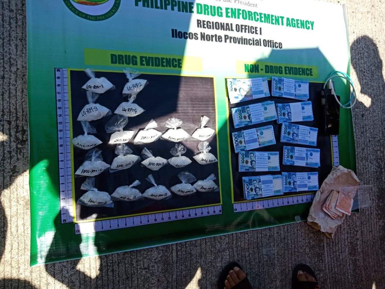 P5.2M 'shabu' seized in Ilocos Norte buy-bust