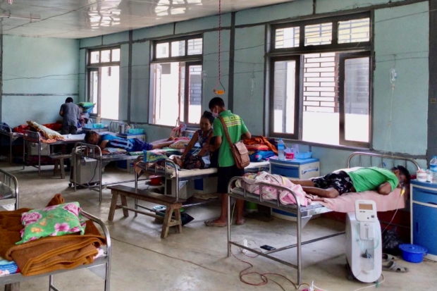 COVID-19 outbreak builds in Myanmar near Indian border