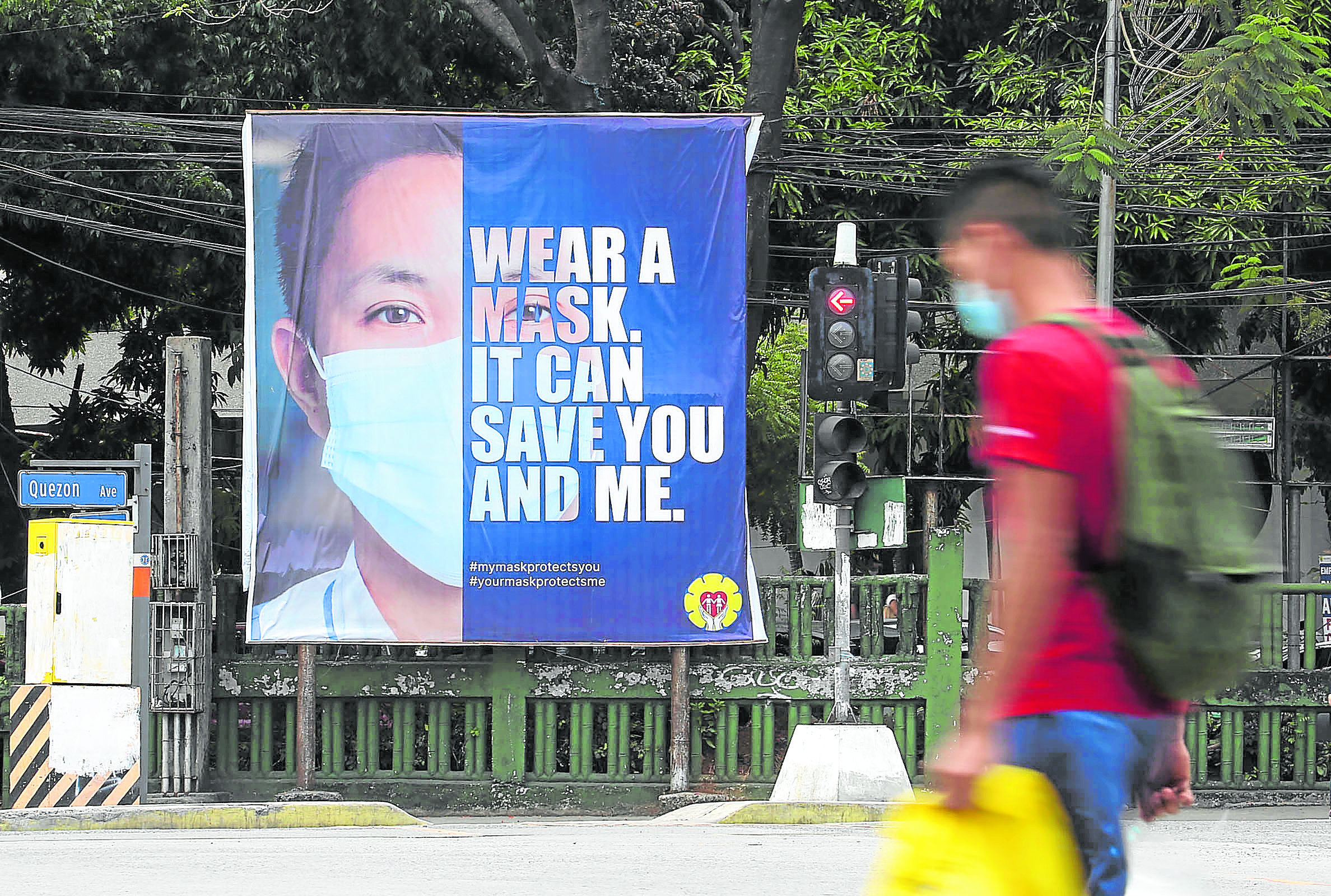 DILG on people not wearing face mask