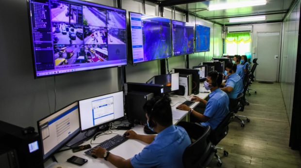 Olongapo City Command Center for handling 911 calls