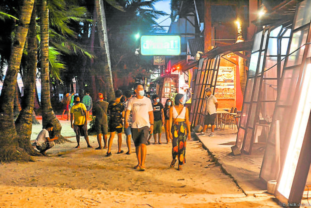 Boracay restaurants and shops. STORY: 337 establishments in Boracay get DOT accreditation