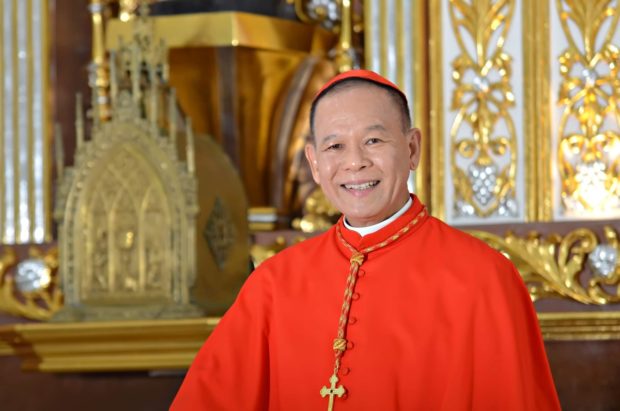 Manila Archbishop Jose Cardinal Advincula for story: CBCP: It’s up to faithful how to pray ‘Our Father’