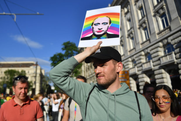 hungary protest homosexuality