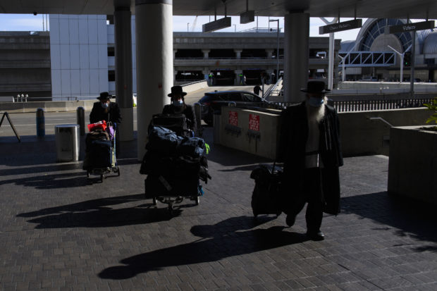 international passengers LAX