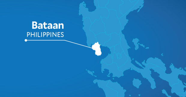 Map of Bataan