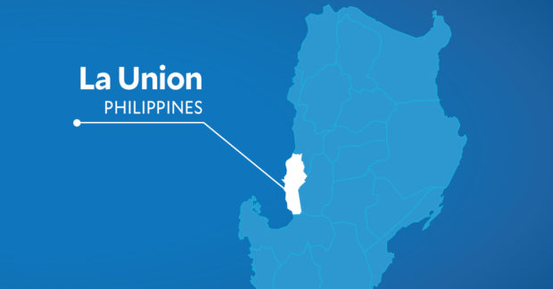The photo shows map of La Union where the Supreme Court issued a restraining order on the mayoral race in Agoo town 