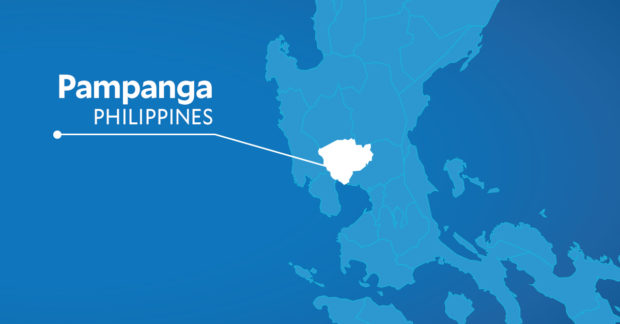 Map of Pampanga. STORY: Cops check link of burned car to missing pharma firm exec