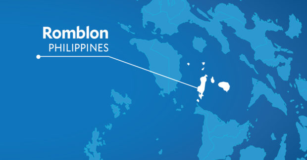 Romblon map. STORY: DENR cites mining firm for violations on Sibuyan Island