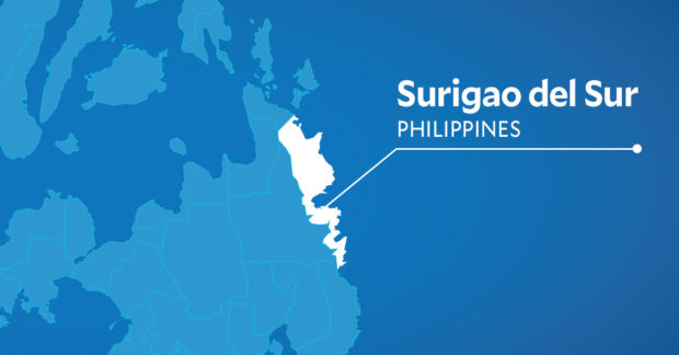 Map of Surigao del Sur. STORY: In Agusan, ‘lumad’ teacher nabbed, faces rap over 2016 NPA ambush