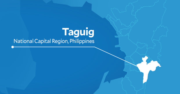 Map of Taguig