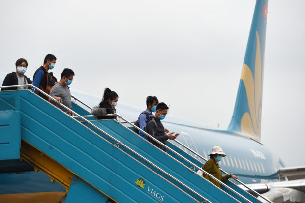 vietnam airplane passengers