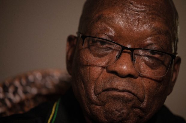 South Africa's ex-president Zuma wakes up in jail