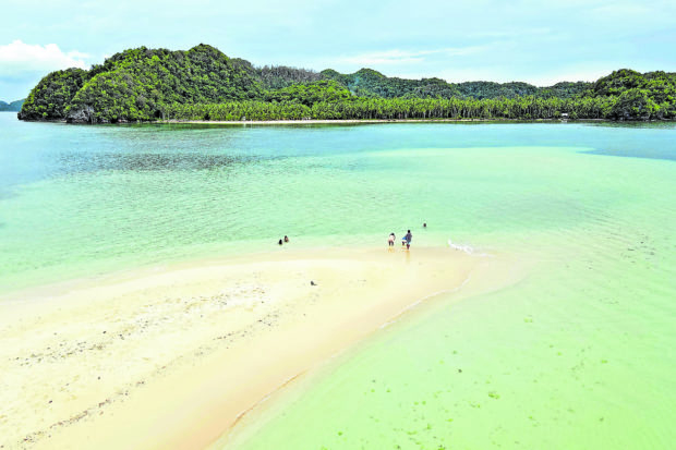 Kawhagan Island in Surigao del Norte