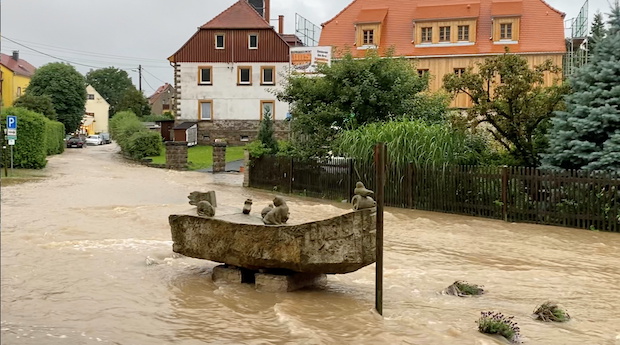 Flooding in Saxony