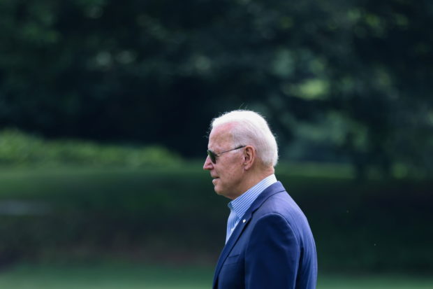 U.S. President Biden departs on travel to Cincinnati, Ohio from the White House in Washington