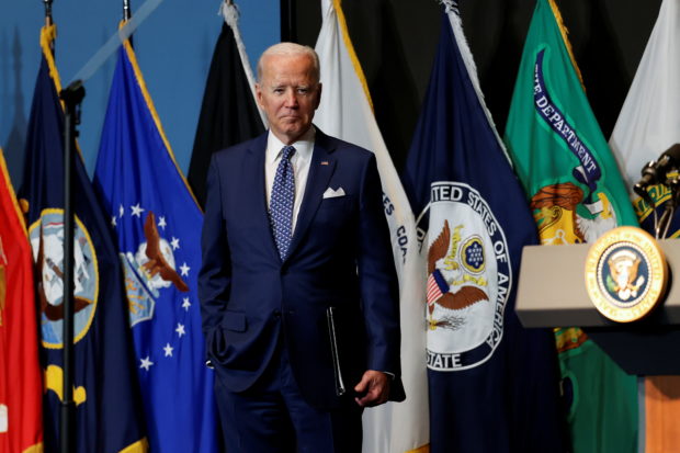 U.S. President Joe Biden visits Office of the Director of National Intelligence in McLean, Virginia