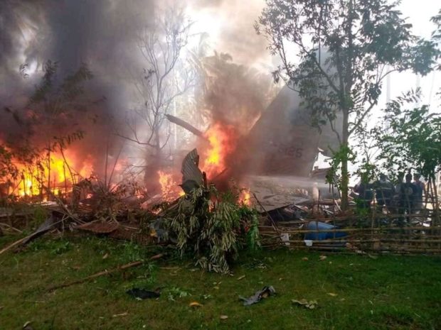 Jolo Military Plane Crash