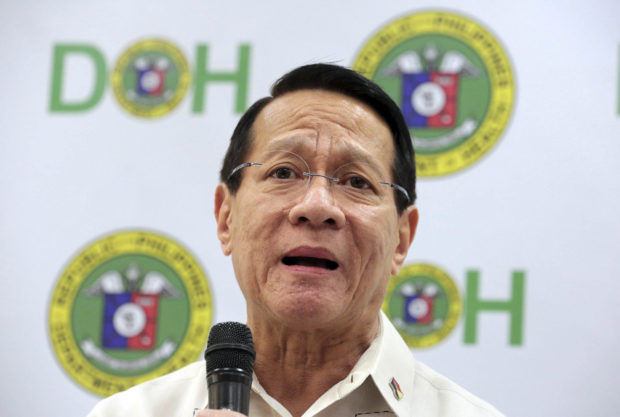 Health Secretary Francisco Duque III