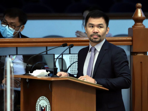 Pacquiao absent in Duterte meeting with PDP-Laban