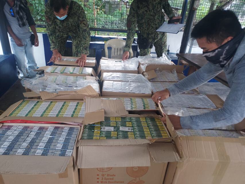 Police in this province confiscated more than P1-million worth of fake cigarettes during a buy-bust operation in Botolan town.