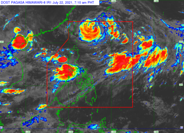 Signal No. 1 still up over Batanes, Babuyan Islands; rain to persist amid typhoon-enhanced southwest monsoon