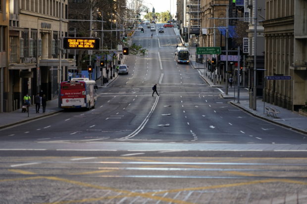australia empty street