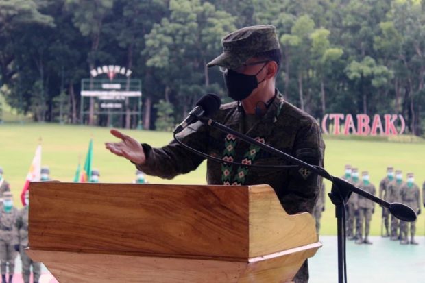 Major General Bartolome Bacarro, new commander of the AFP's Southern Luzon Command (Solcom). Photo from Philippine Army