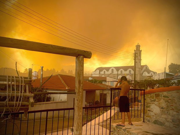 cyprus forest fire