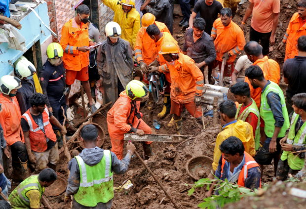 india mumbai landslide