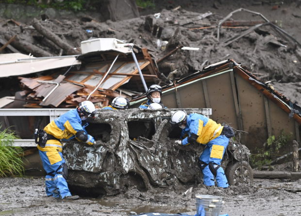 japan mudslide