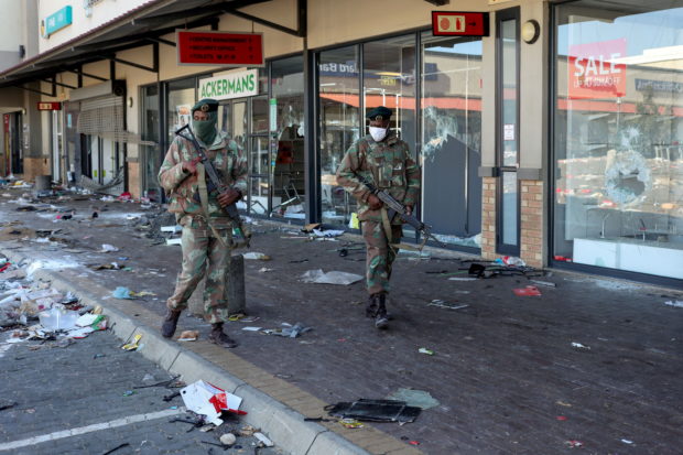 south africa violence