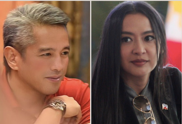 Jonvic Remulla and Mocha Uson