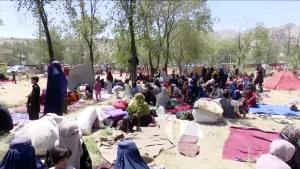 Hundreds of Afghan families who have been camping in searing heat at a Kabul park after the Taliban overran their provinces begged for food and shelter on Thursday, the most visible face of a humanitarian crisis unfolding in the war-torn country. Reuters